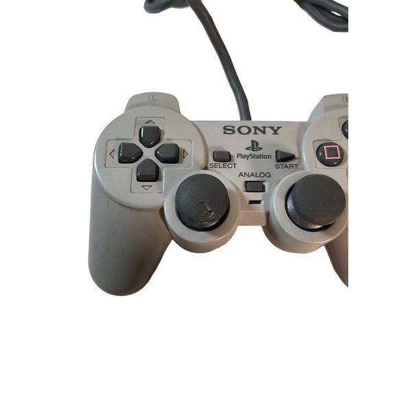 Sony PlayStation PS1 Dual Shock Analog OEM Controller SCPH-1200 Tested - Picture 3 of 6